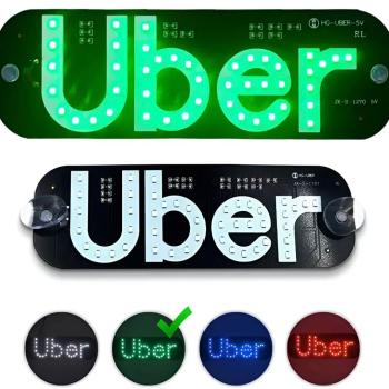 PLACA DE LED UBER