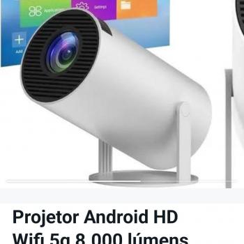 PROJETOR ANDROID FULL HD  GOLD HY-330