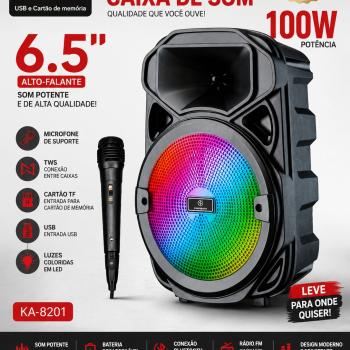 CAIXA DE SOM 100W
