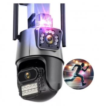 Camera IP Dupla com cirene - App icsee
