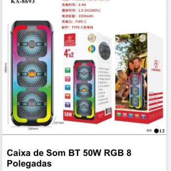 Caixa de som 4x2 KAPBOM 50W