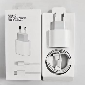Carregador iphone completo 20w