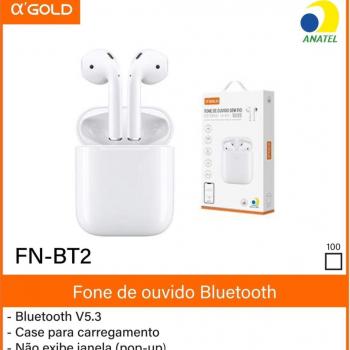 Fone Bluetooth Gold FN BT2