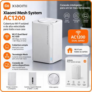 REPETIDOR XIAOMI MESH SYSTEM AC1200