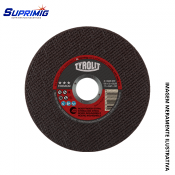 DISCO CORTE 4.1/2 X 1,0 NEW  VERM. TYROLIT CX  25 UND. 34332802