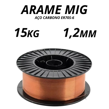 ARAME MIG 1,2MM (ROLO 15KG)