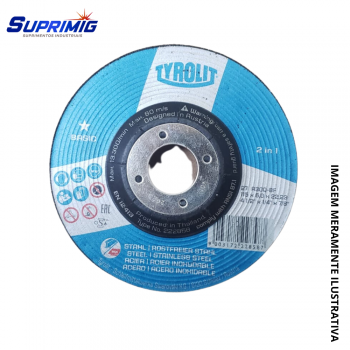 DISCO DESB 4.1/2 X 1/4 BASIC TYROLIT CX 10 UND 222858