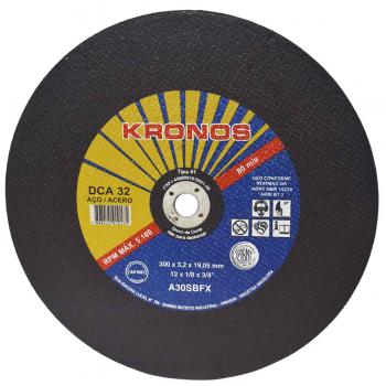 DISCO DE CORTE 16 X 3/16 X 1“ KRONOS PREMIUM