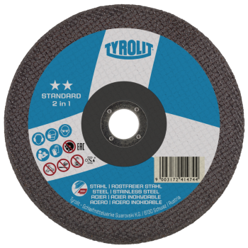 DISCO CORTE 9“X3,2 TYROLIT NÃO METÁLICO