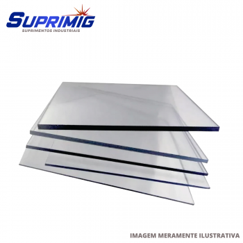 LENTE DE POLICARBONATO 150X95X0,8mm