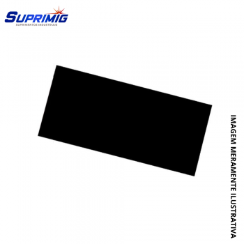 LENTE VIDRO PARA MASCARA DE SOLDA TONALIDADE 12 - 03MM 105X50