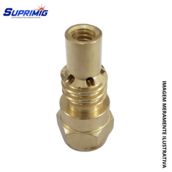 DIFUSOR / PORTA BICO GAS MIG 3/4 TM405