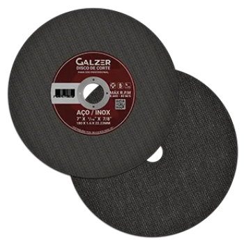 DISCO DE CORTE 9 X 1,9M GALZER  - CX 25 UN.