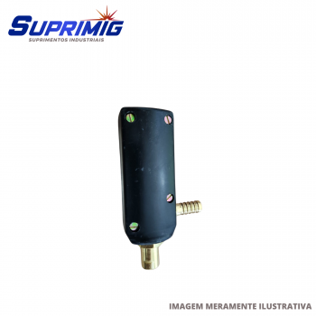 CONECTOR TOCHA TIG VALVULADA 13 MM