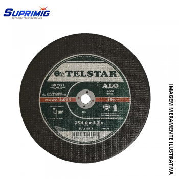 DISCO TELSTAR 10 X 1/8X 3/4 - 2 TELAS