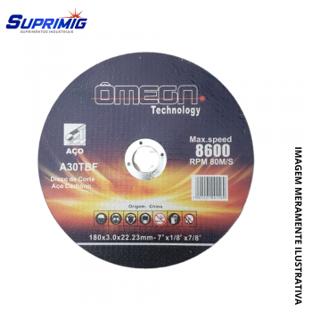 DISCO CORTE 7 X 1/8 SUPER OMEGA - 00156