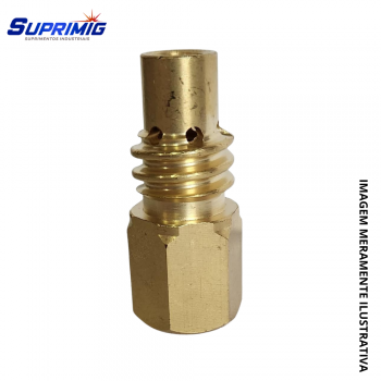 DIFUSOR / PORTA BICO GAS MIG 235/450/470 (5/8)