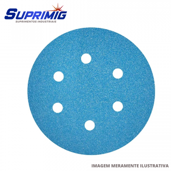 DISCO PLUMA SA331V - 6“ P80 6F