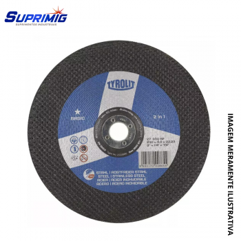 DISCO DESBASTE 7“ TYROLIT BASIC CX 10 UN. - 222863