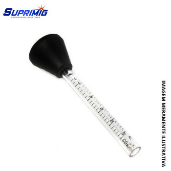 FLUXOMETRO MANUAL PARA TOCHA MIG/TIG 3 A 25 L/MIN (BIBIMETRO)