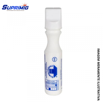 MARCADOR INDUSTRIAL TRAÇOFORTE LWB-0700-BRANCO-60ml/3mm