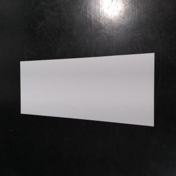 LENTE POLICARBONATO INCOLOR EXTERNA 125 X 300 x 0,80mm