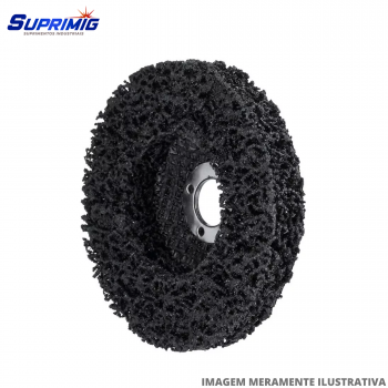 DISCO DE MANTA 115X22,2 COARSE PRETO - TYROLIT