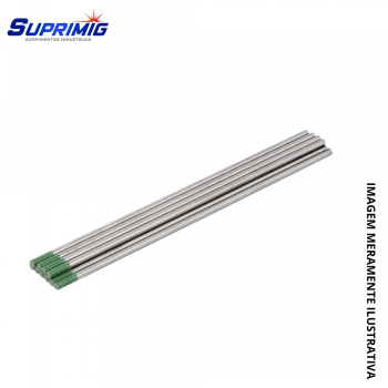 ELETRODO TUNGSTÊNIO PURO 3,2MM (VERDE)