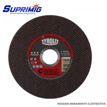 DISCO CORTE 5 X 1,0 NEW VERM. TYROLIT - 34332803