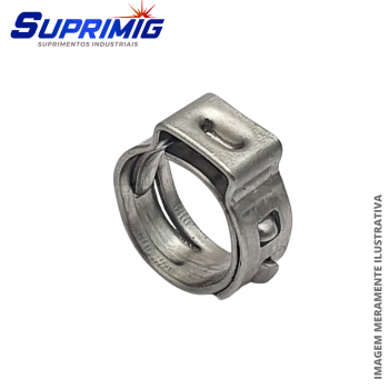 ABRAÇADEIRA RADIAL PARA MANGUEIRA AGUA/GAS 9.5