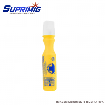 MARCADOR INDUSTRIAL TRAÇOFORTE LWB-0700-AMARELO-60ml/3mm