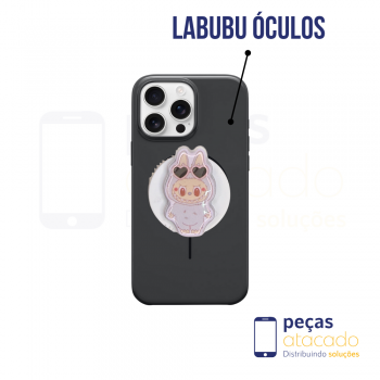 POP SOCKET LABUBU BRANCO