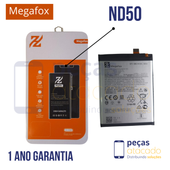 BA-0264 BATERIA MEGAFOX MOTOROLA MOTO G42 | G62 (XT-2223) (ND50) (1 ANO DE GARANTIA)
