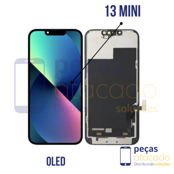 S-1131 FRONTAL IPHONE 13 MINI PRETO ORIGINAL CHINA OLED