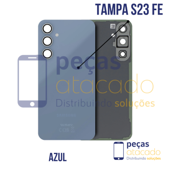 TAMPA TRASEIRA SAMSUNG S23 FE AZUL