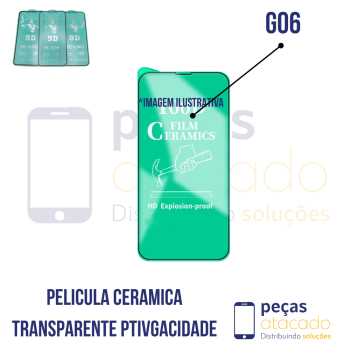 P-0771 PELICULA MOTOROLA MOTO G06 CERAMICA TRANSPARENTE PRIVACIDADE