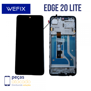S-0138 FRONTAL MOTOROLA MOTO EDGE 20 LITE XT2139 COM ARO OLED WEFIX