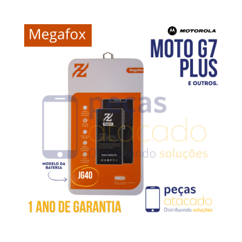 BA-0100 BATERIA MEGAFOX MOTOROLA MOTO G7 PLUS (XT1965) (JG40) (1 ANO DE GARANTIA)