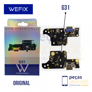 SUB PLACA DE CARGA MOTOROLA MOTO G31 WEFIX ORIGINAL