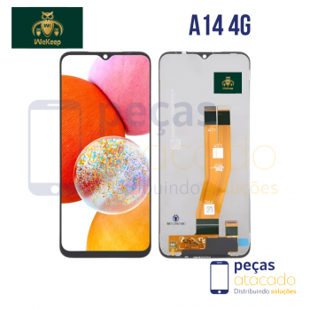 S-0894 FRONTAL SAMSUNG A14 4G (SM-A145) SEM ARO WE KEEP IPS