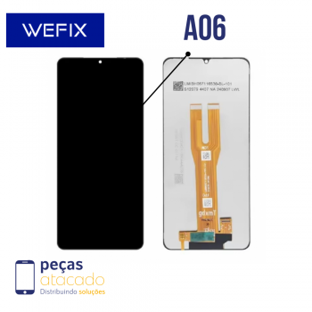 S-0215 FRONTAL SAMSUNG A06 4G (SM-A065) SEM ARO WEFIX IPS