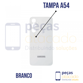 TAMPA TRASEIRA SAMSUNG A54 BRANCO