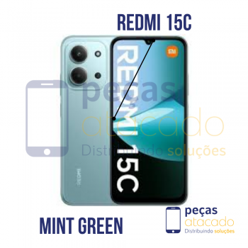 CELULAR XIAOMI REDMI 15C MINT GREEN 8GB RAM 256GB ROM