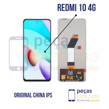 S-0951 FRONTAL XIAOMI REDMI 10 4G (21121119SG) SEM ARO CHINA IPS