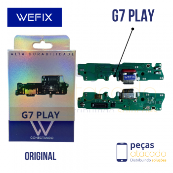 SUB PLACA DE CARGA MOTOROLA MOTO G7 PLAY WEFIX OORIGINAL