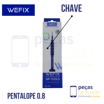CHAVE DE PRECISAO 2D PENTALOPE 0.8 WEFIX