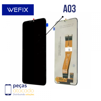 S-0125 FRONTAL SAMSUNG A03 (SM-A035) SEM ARO WEFIX IPS