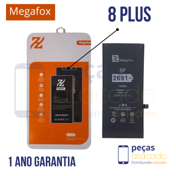 BA-0046 BATERIA MEGAFOX IPHONE 8G PLUS (A1864) (1 ANO DE GARANTIA)
