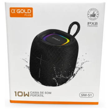 CAIXA DE SOM A`GOLD 10W (SM-51)