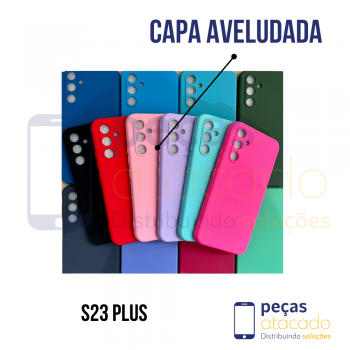 CAPA AVELUDADA SAMSUNG S23 PLUS